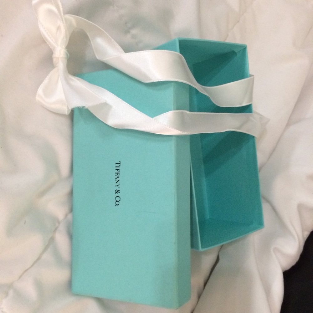 Tiffany & Co eyeglasses case box and bow